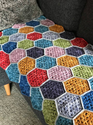 Deb's Bohemia Muse Crochet Blanket