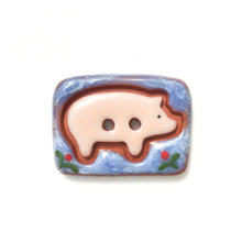 Laden Sie das Bild in den Galerie-Viewer, Pretty Pigs Button Collection: Ceramic Pig Buttons - Farm Animal Buttons