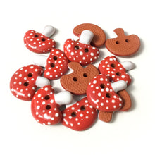 Load image into Gallery viewer, (Wholesale Accounts Only) 3/4&quot; Red Mushroom - pillowed - red clay