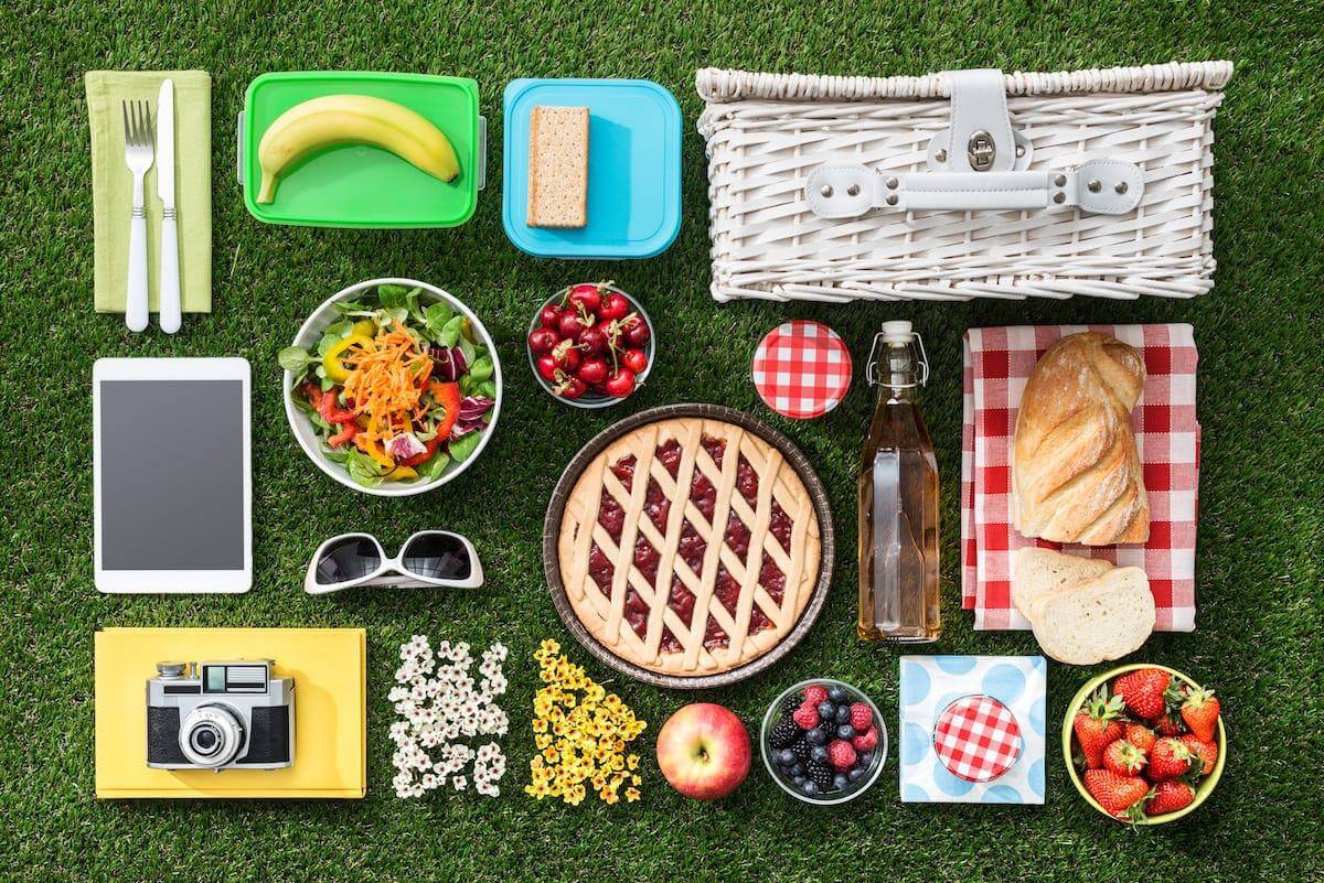 Low-cost picnic supplies and gear