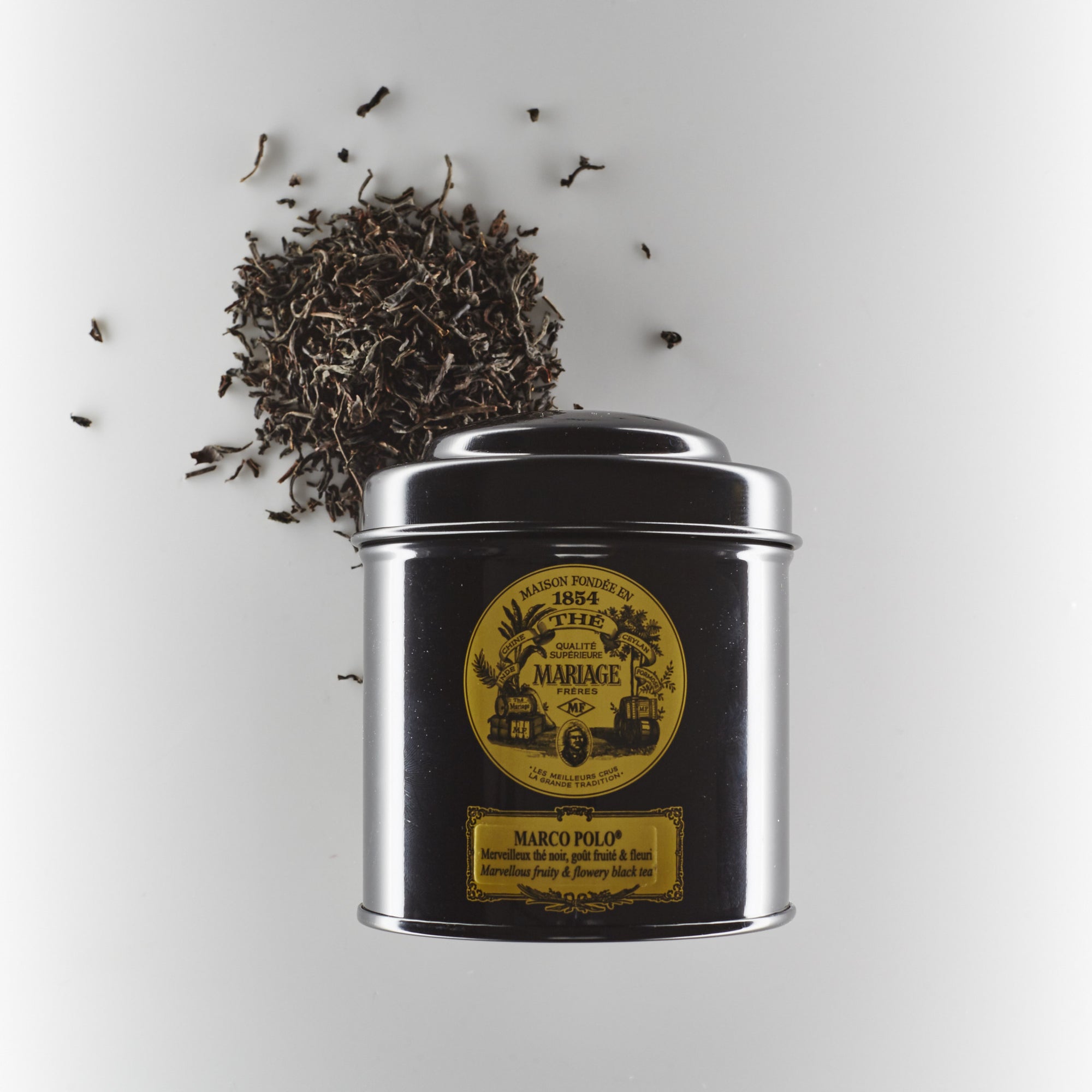 Mariage Freres. Earl Grey French Blue Tea, 30 Tea Bags 75g (1 Pack).