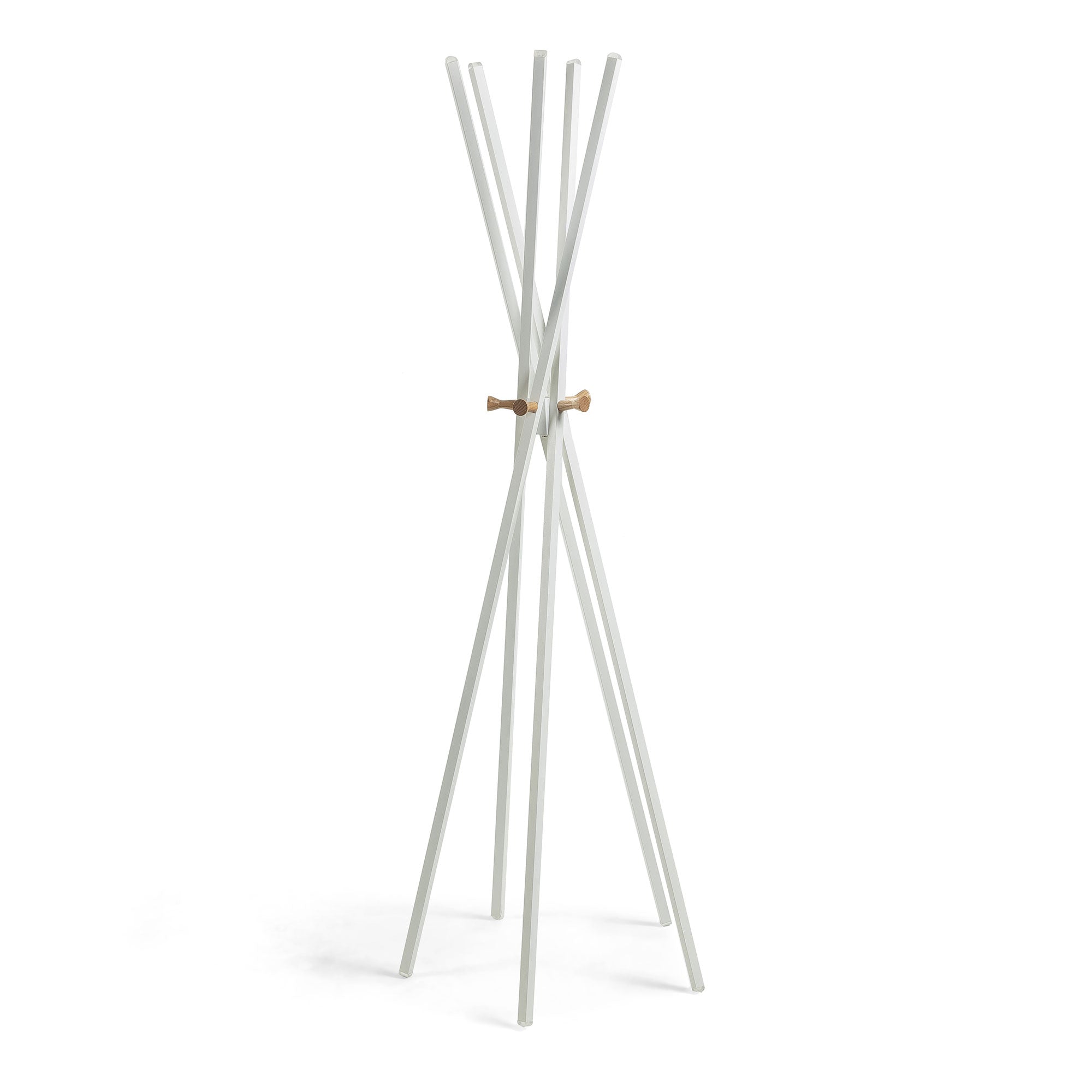 timber coat stand