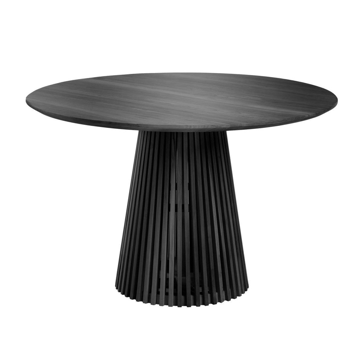 brass round dining table