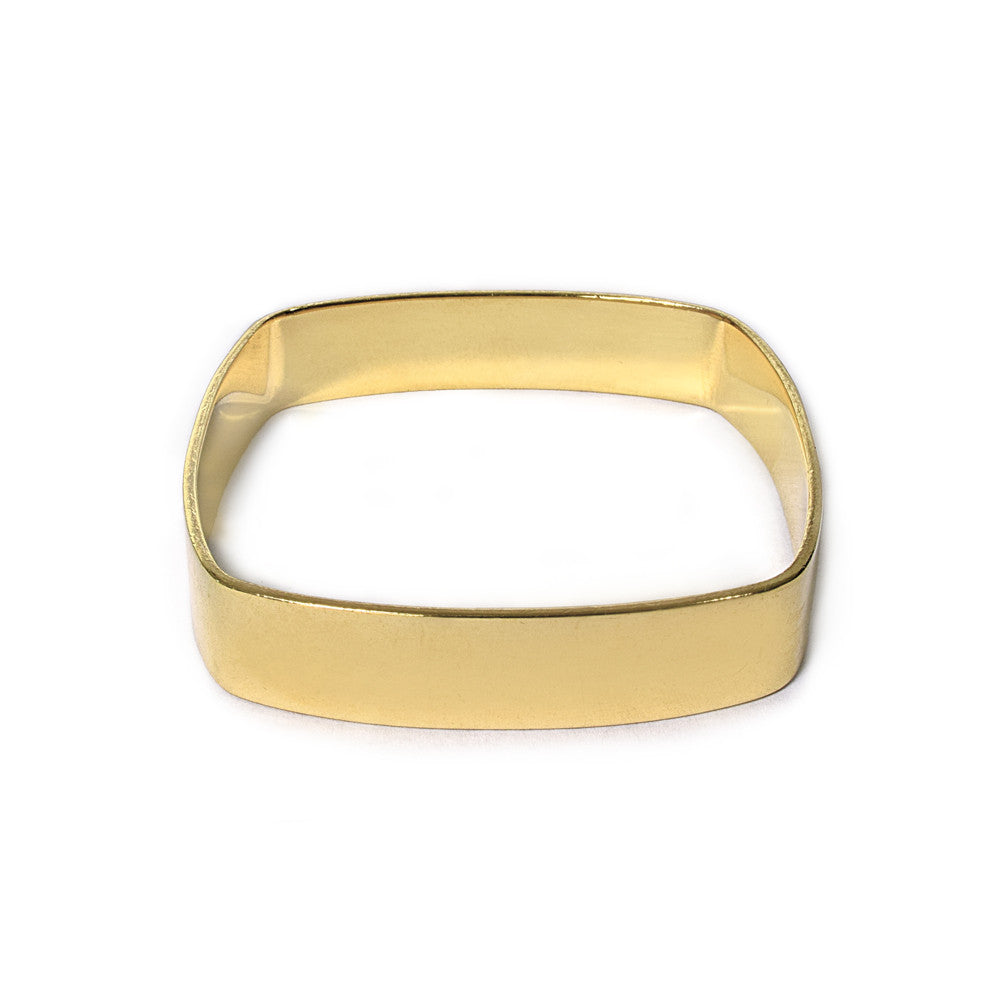 Wide Square Bangle