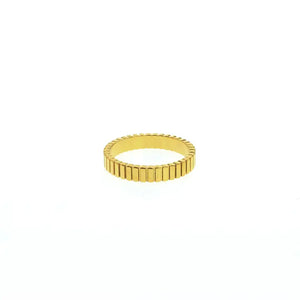 Lotus - Athena Gold Waterproof Ring - Tickledpinkshoppe