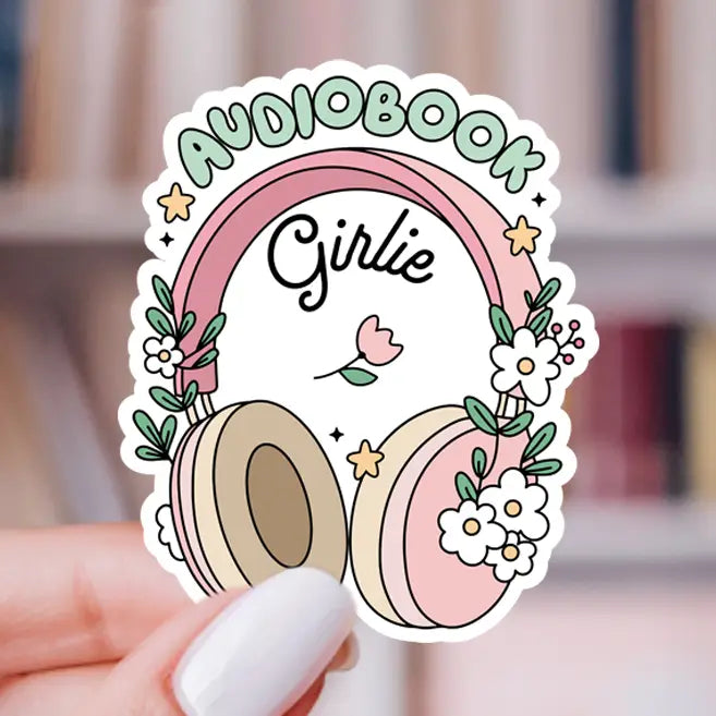 Audiobook Girlie Sticker