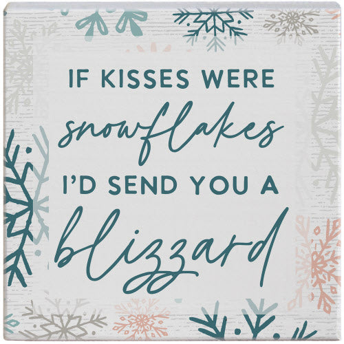 Holiday Gift Block Sign