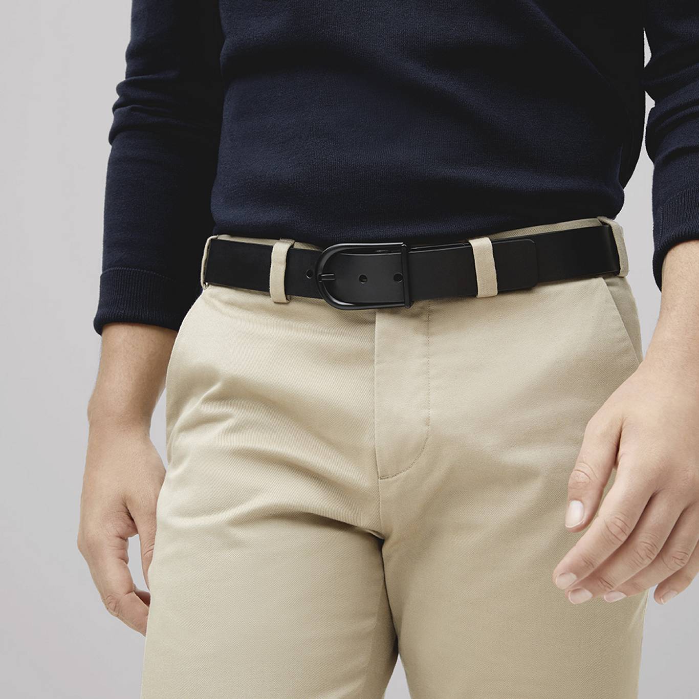 Men's Casual Leather Belt | Italian 