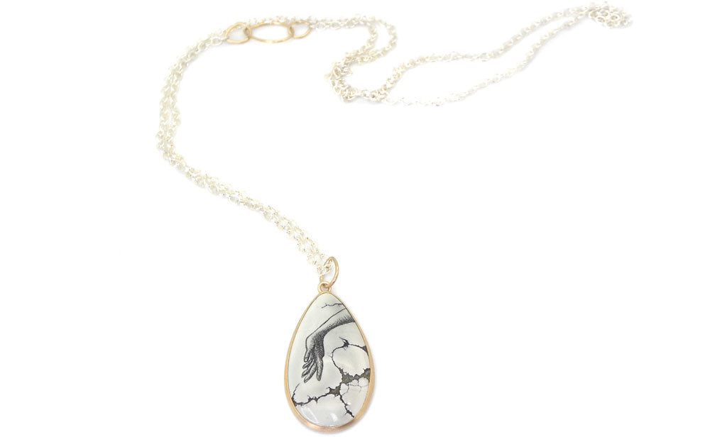 Scrimshaw Necklace