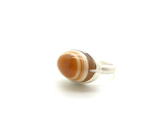 African Agate Vanity Ring by Hannah Blount Jewelry