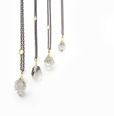 Hannah Blount Jewelry | Fine Metals | Oxidized Silver Jewelry