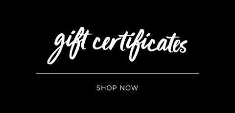 Shop Gift Certificates from Hannah Blount Jewelry