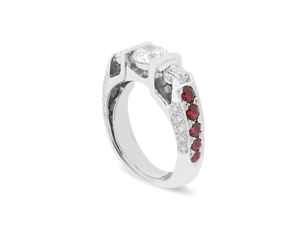 Ravishing Redhead’s Ruby Ring, Nebraska jewelry, ruby ring, – KVK