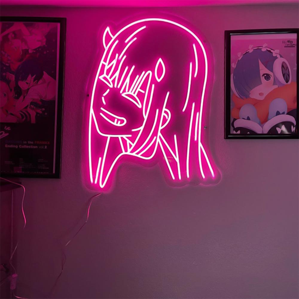 zero two led neon sign