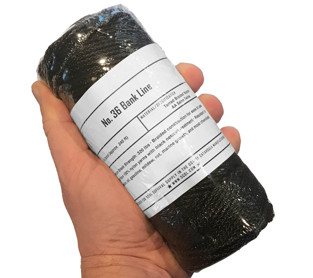 WTS - - 5col Survival Supply Braided Bank Line, 1/2 lb Spools + FREE  Shipping