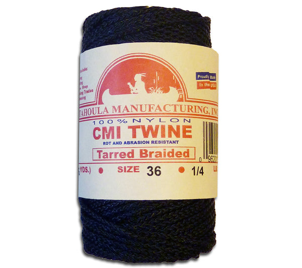  SGT Knots Tarred Twine - 100% Nylon Bank Line for