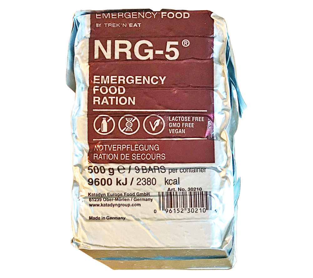 Trek'n Eat® Emergency Food Ration/Gluten-free NRG-5 Zero
