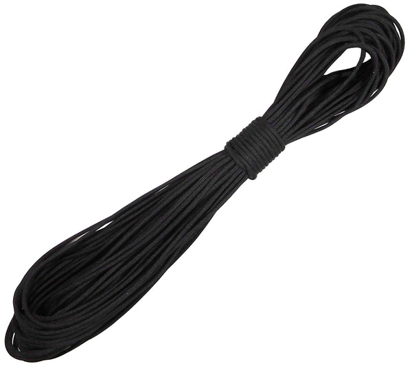 TECEUM Paracord Type IV 750 lb 100% Nylon MIL-SPEC 50' Heavy-Duty Black NEW  B6