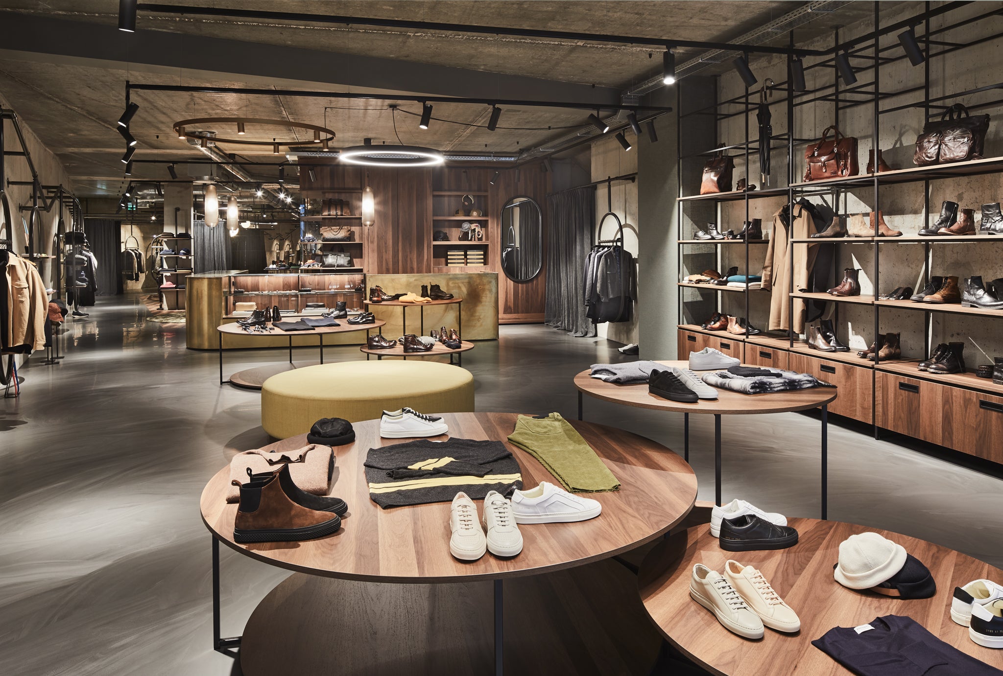 Interior of the Daniele Dentici shop in Amsterdam