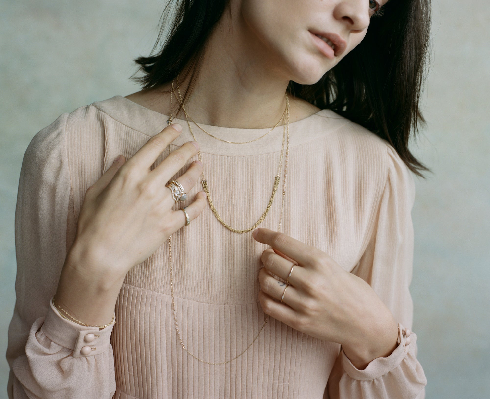 Amelia Coral choker