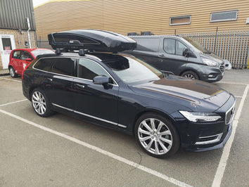 Thule Motion XT Roof Box fitted to a Volvo V90
