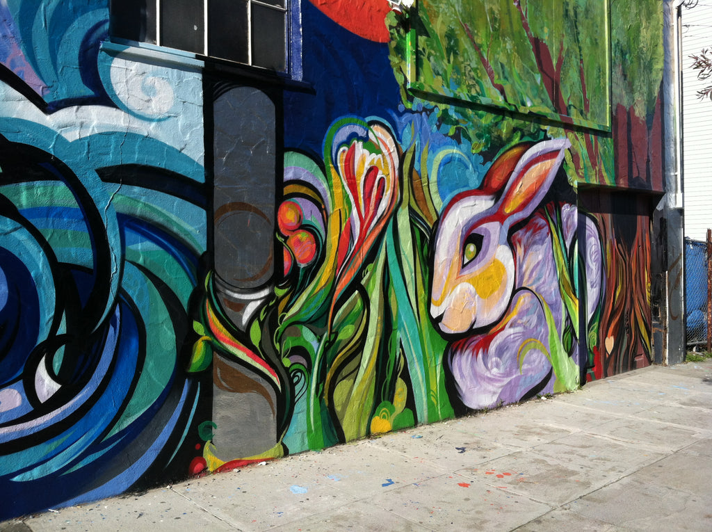 San Francisco Street Art Bunny Rabbit