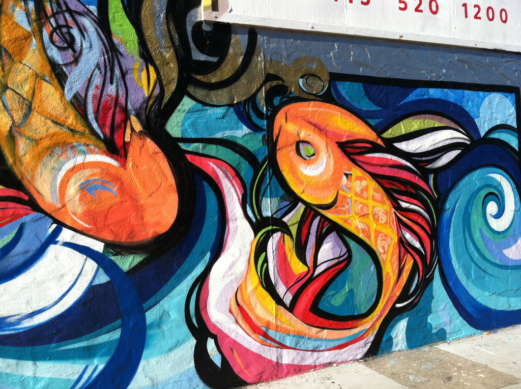 San Francisco Street Art Fish