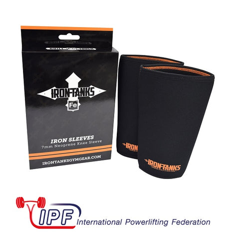 IPF Approved Powerlifting Knee Sleeves