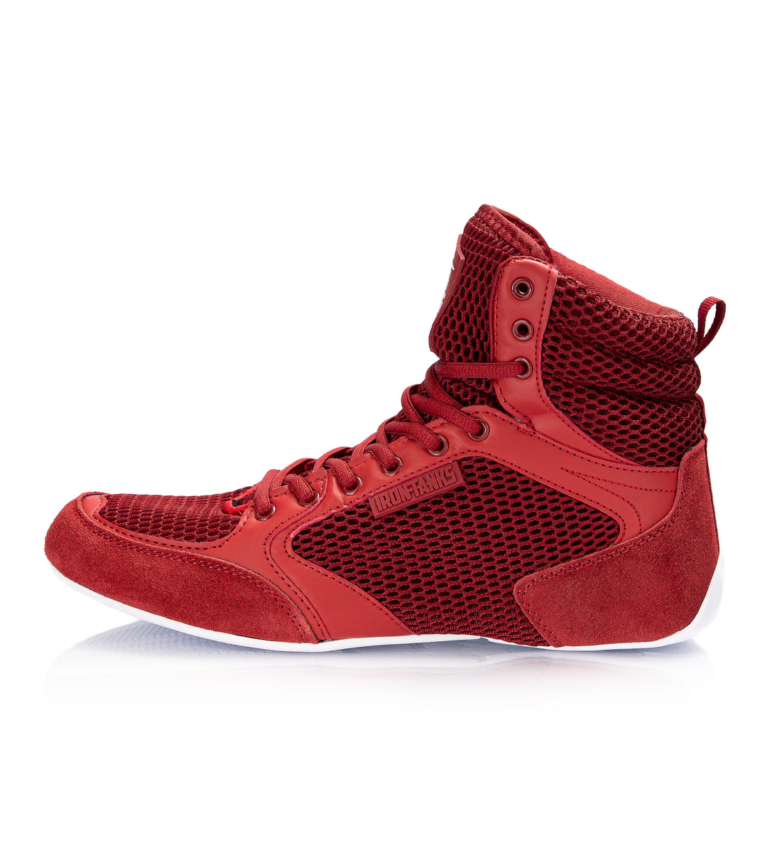 Titan III Gym Shoes Red | Weightlifting Bodybuilding Iron Tanks