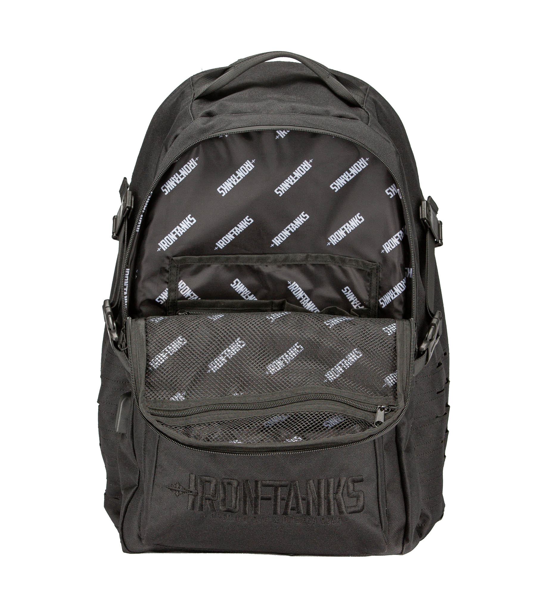 Vault 40L Backpack - Stealth Black | Gym Bodybuilding Powerlifting Bag ...