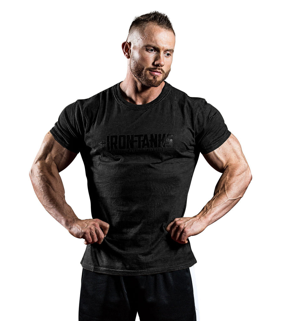 Vintage 90s T-shirt NAUTILUS Gym Weights Workout Fitness Stronger Black Tee  XXL Xl 2xl 