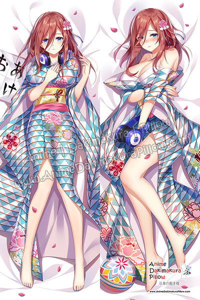 ADP Miku Nakano - The Quintessential Quintuplets Anime Dakimakura Japanese ...