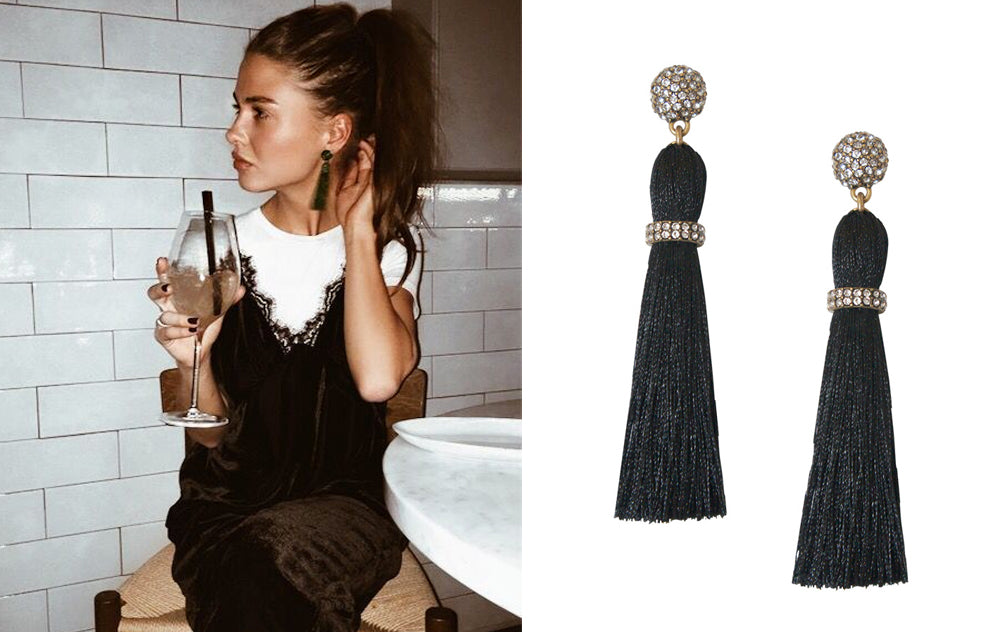 5 Ways to Wear Tassel Earrings for Fall: Cool Girl Chic