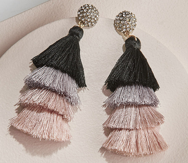 olive + piper Savannah Tassel Earrings