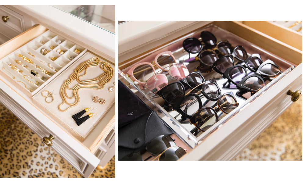 How to Organize Jewelry: Drawer organizers and compartments