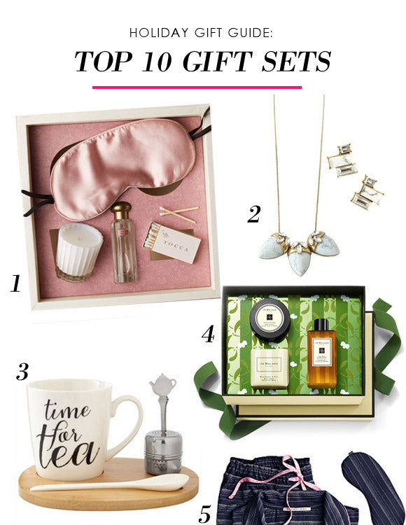 olive + piper Holiday Gift Guide for Her | Top 10 Gift Sets