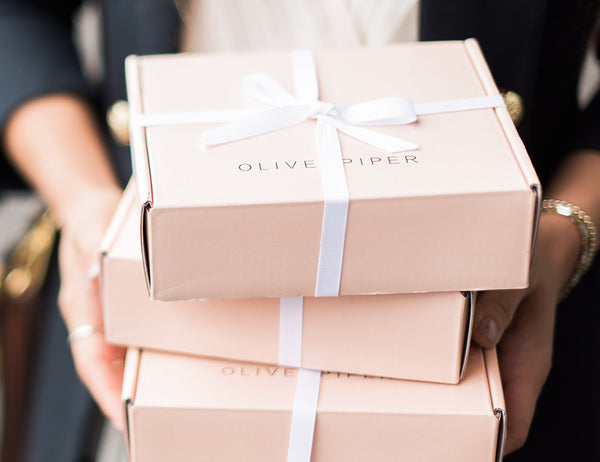 olive + piper's branding