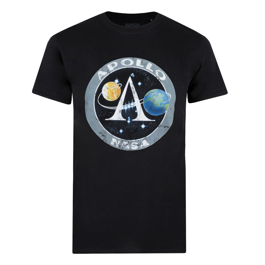 NASA Mens - Apollo - T-shirt - Black
