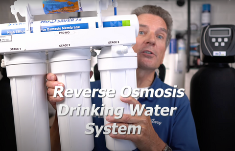 Système d'eau potable par osmose inverse RO