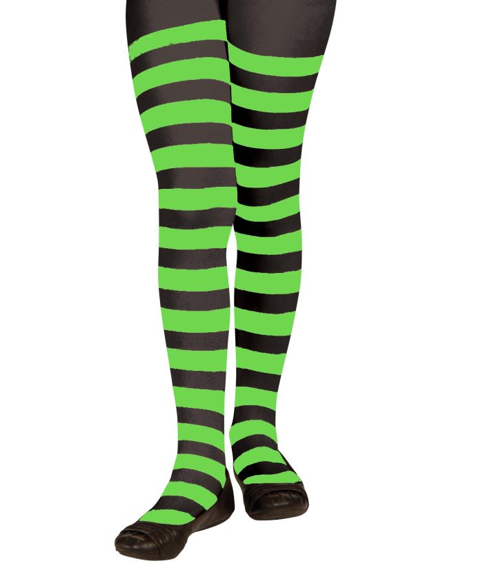 Witch Striped Child Tights