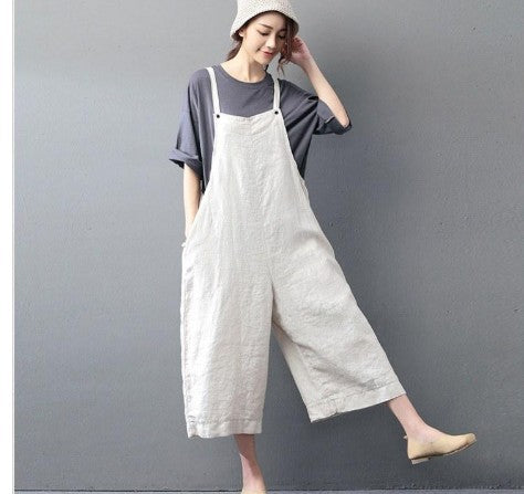 linen jumpsuit overalls