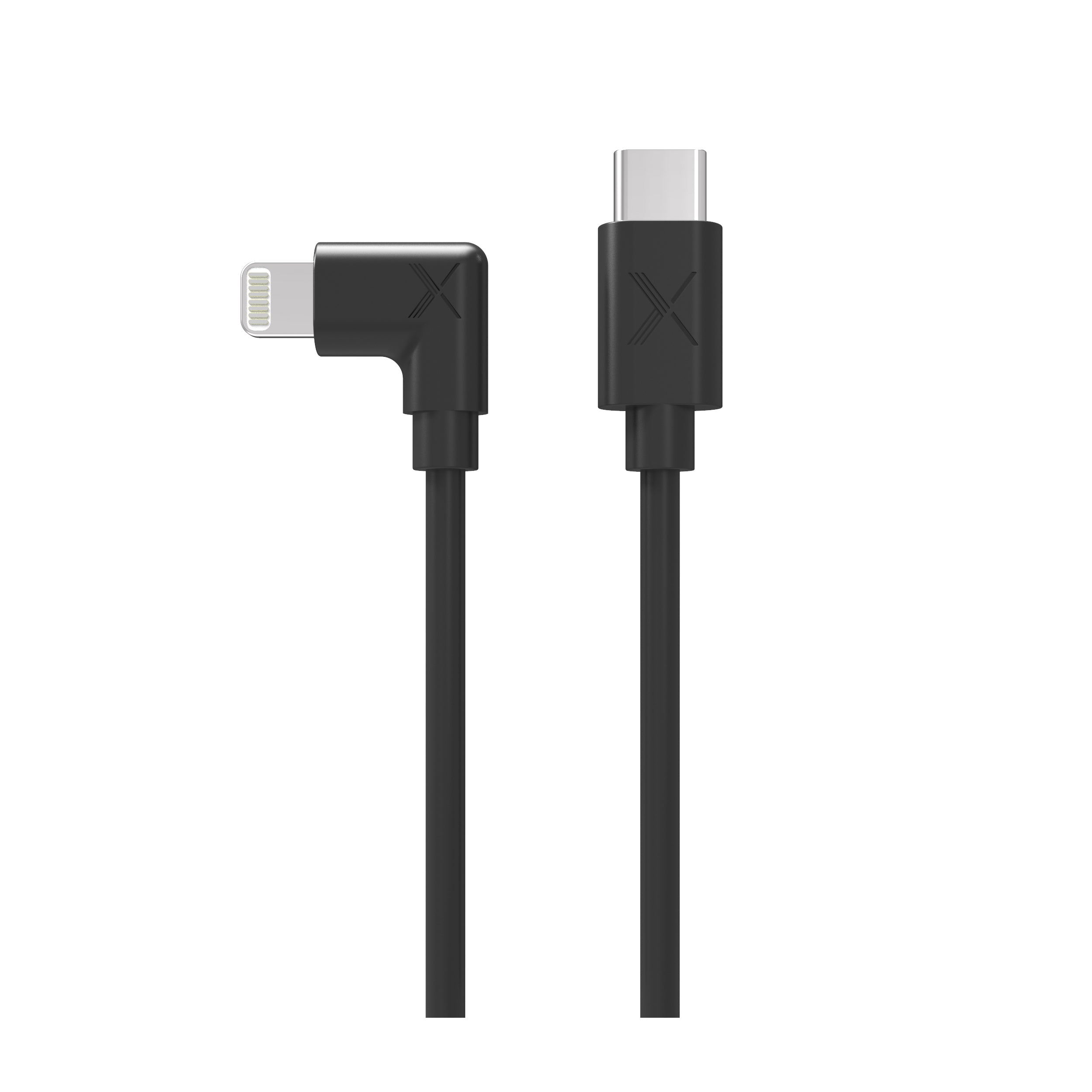 USB-C TO RIGHT ANGLE LIGHTNING CABLE 18W PD - 3M - Axil Design Co.