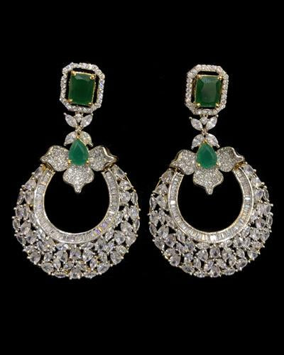 CZ DIAMOND EARRINGS – Madhok Jewelry