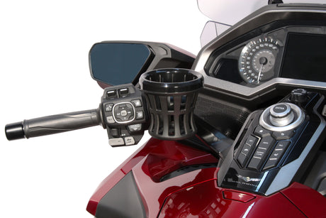 Neue Motorrad Getränkehalter Wasserflasche Tasse Korb Tasse Ständer Zubehör  für Honda Gold Wing Tour Dct Airbag Gl1800 F6b