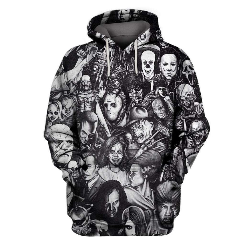 all horror hoodie