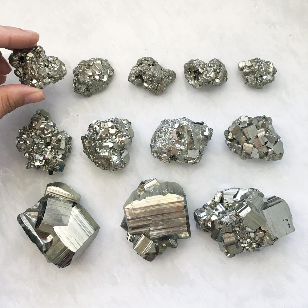 Rough Pyrite Cluster