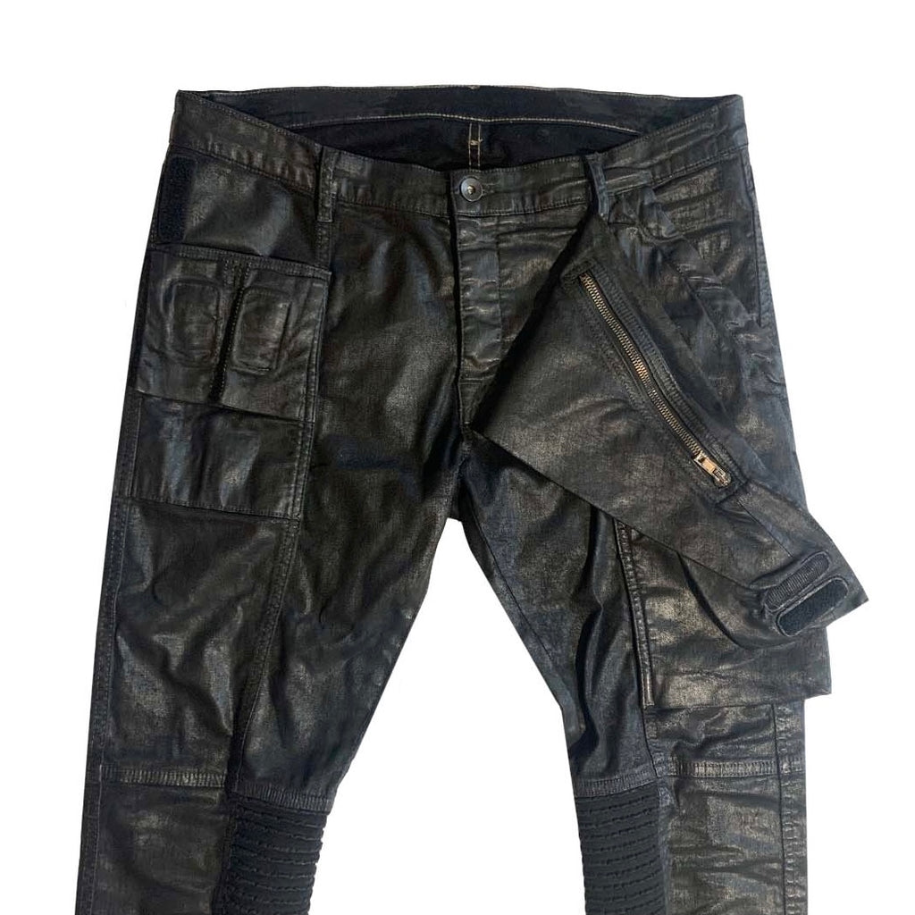 Rick Owens Drkshdw 2015 Waxed Memphis Pants – The Sacred Montage