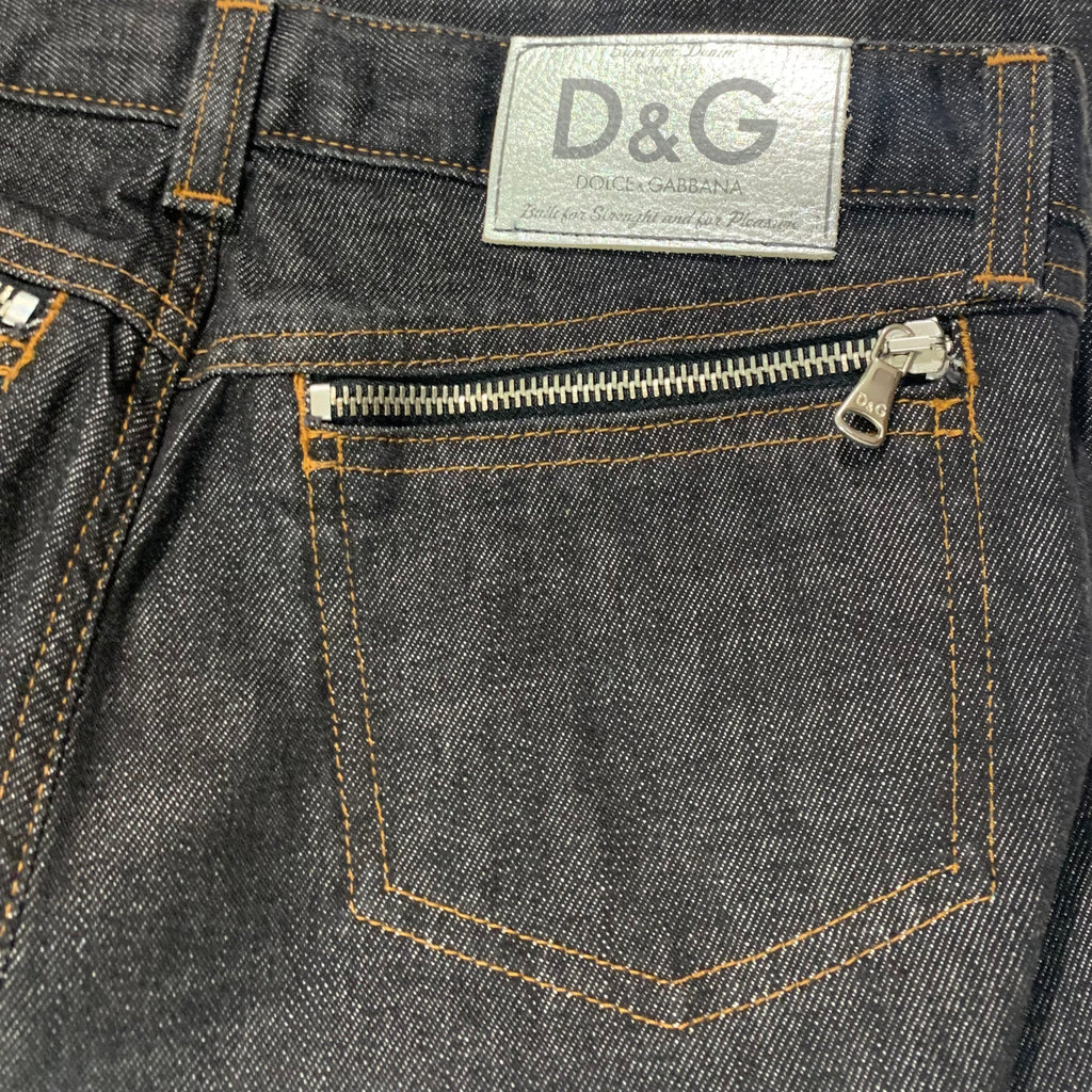 Dolce Gabbana (D&G) All Over Zipper Denim – The Sacred Montage