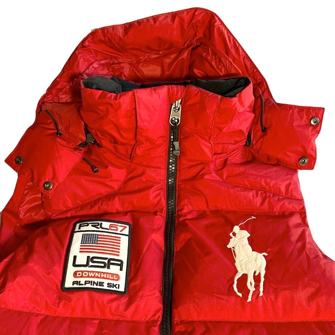 Polo Ralph Lauren PRL67 USA Downhill Alpine Ski Vest – The Sacred Montage