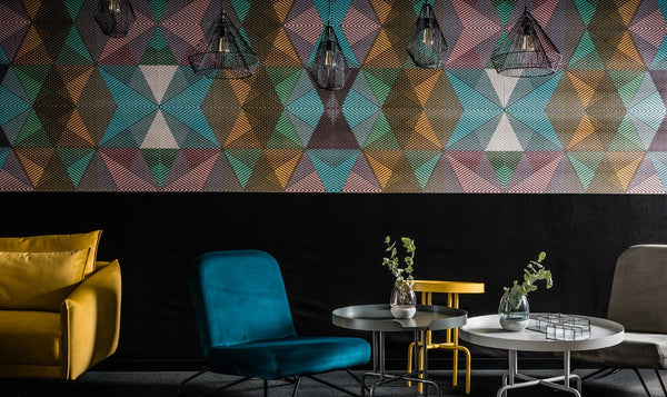 Kerradeco Wall panel - Geometric Cafe